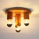 Vintage 1970's old stock 'Japandi' style ceiling light