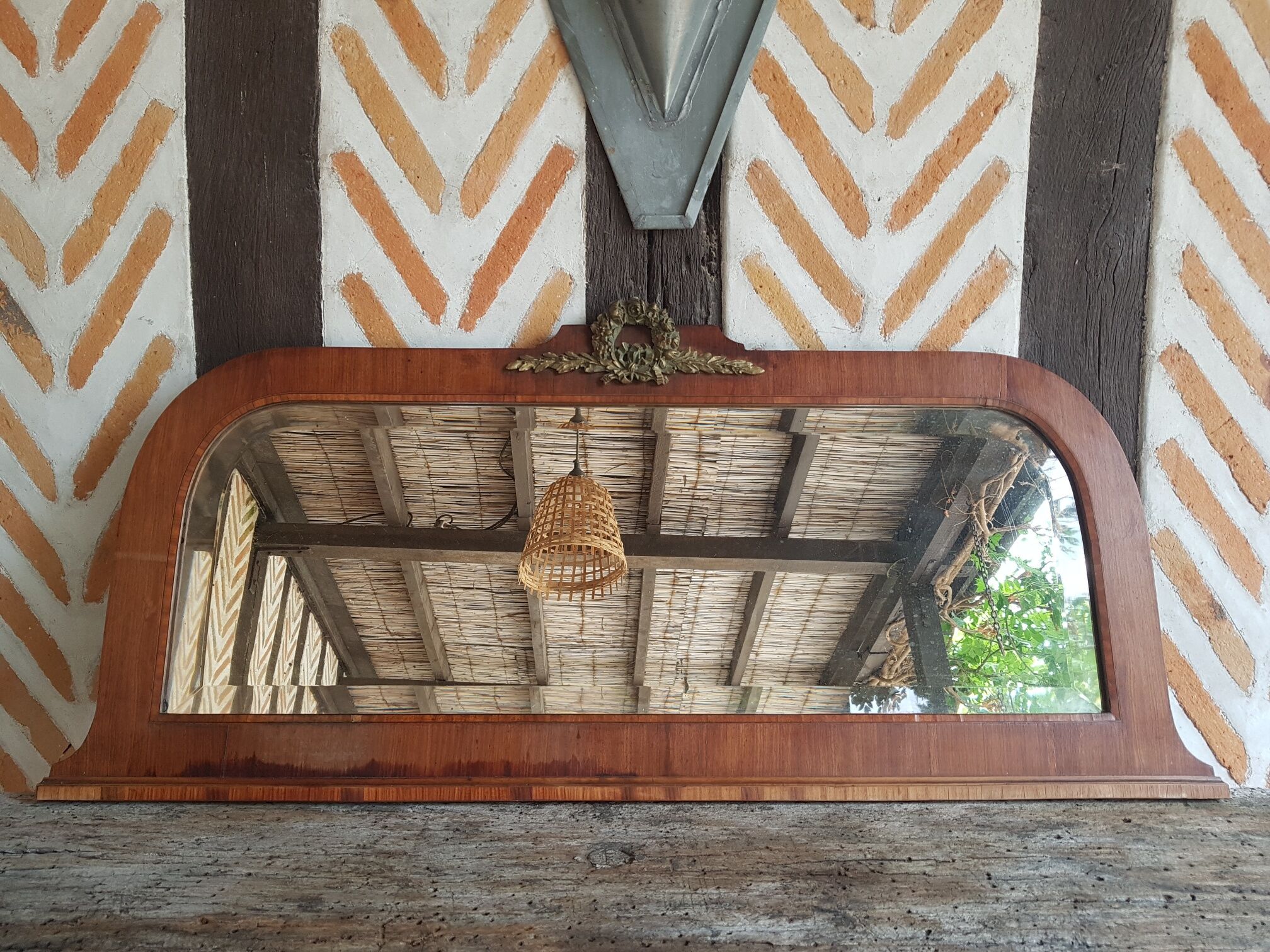 Beveled art deco mirror 1930