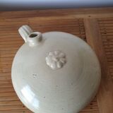 Ancient Gourd hot water bottle shape toad in beige sandstone