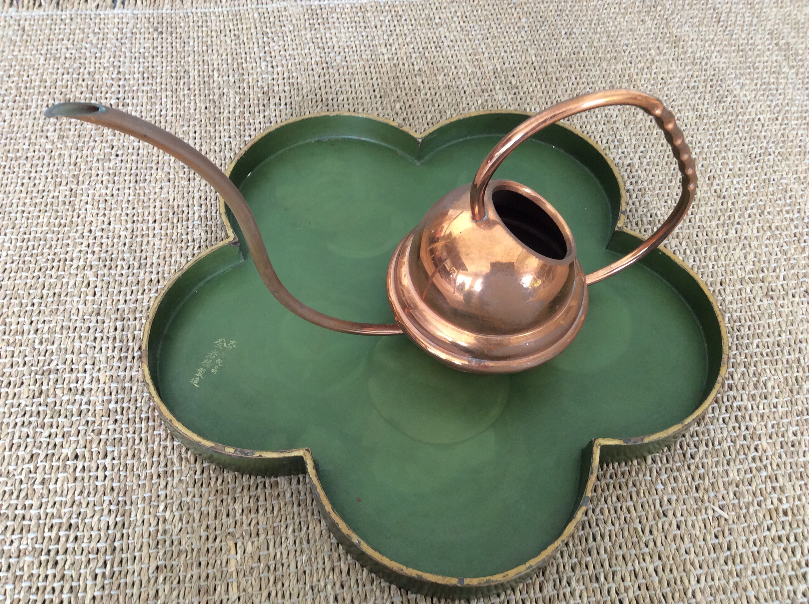 Copper watering can