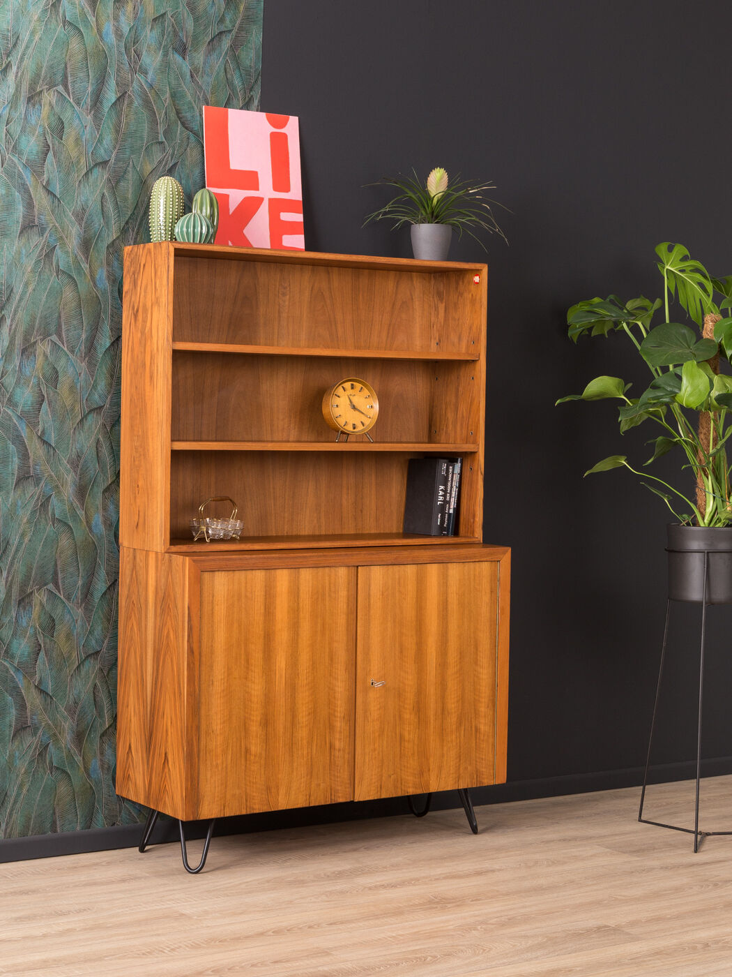 Walnut chest of drawers by Musterring from the 1950s