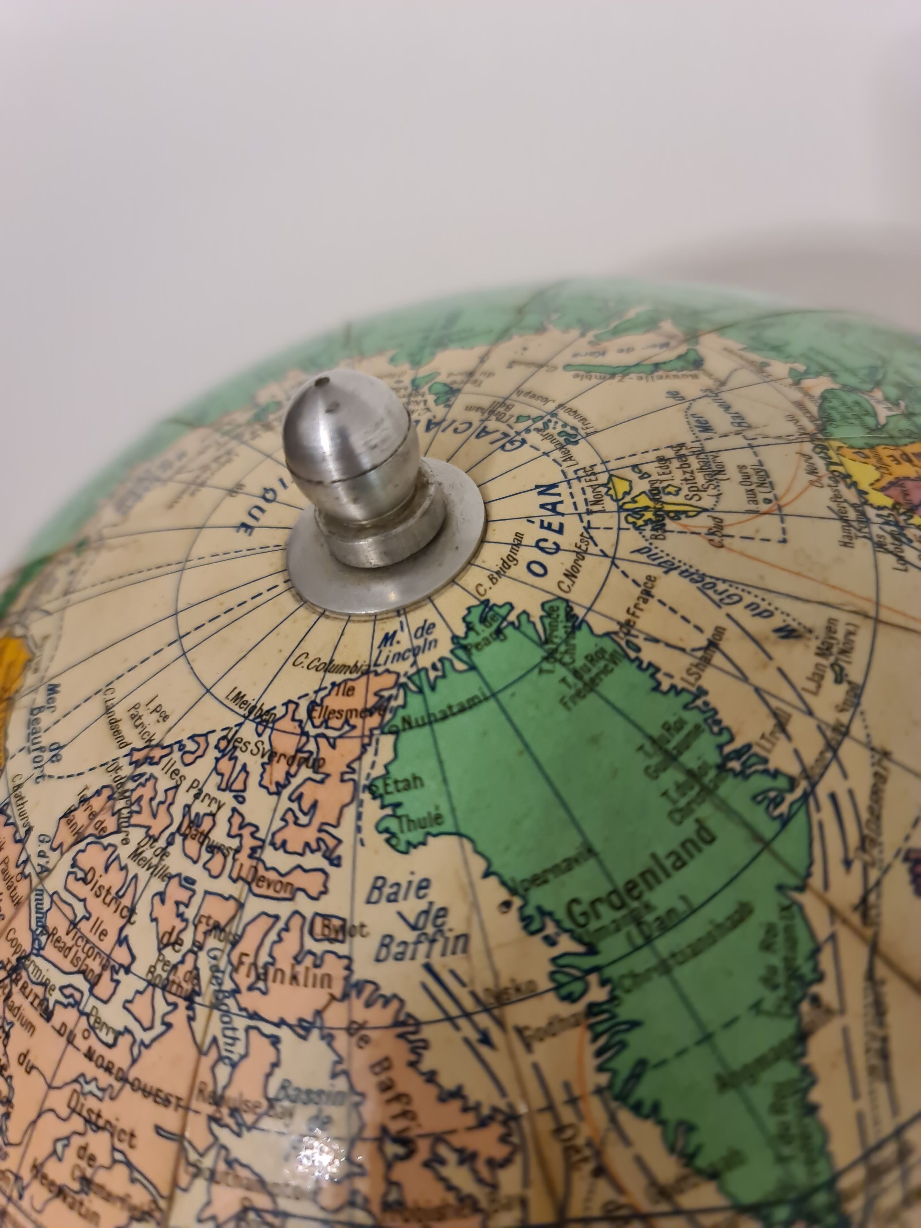 Vintage globe Girard & Barrère 50's