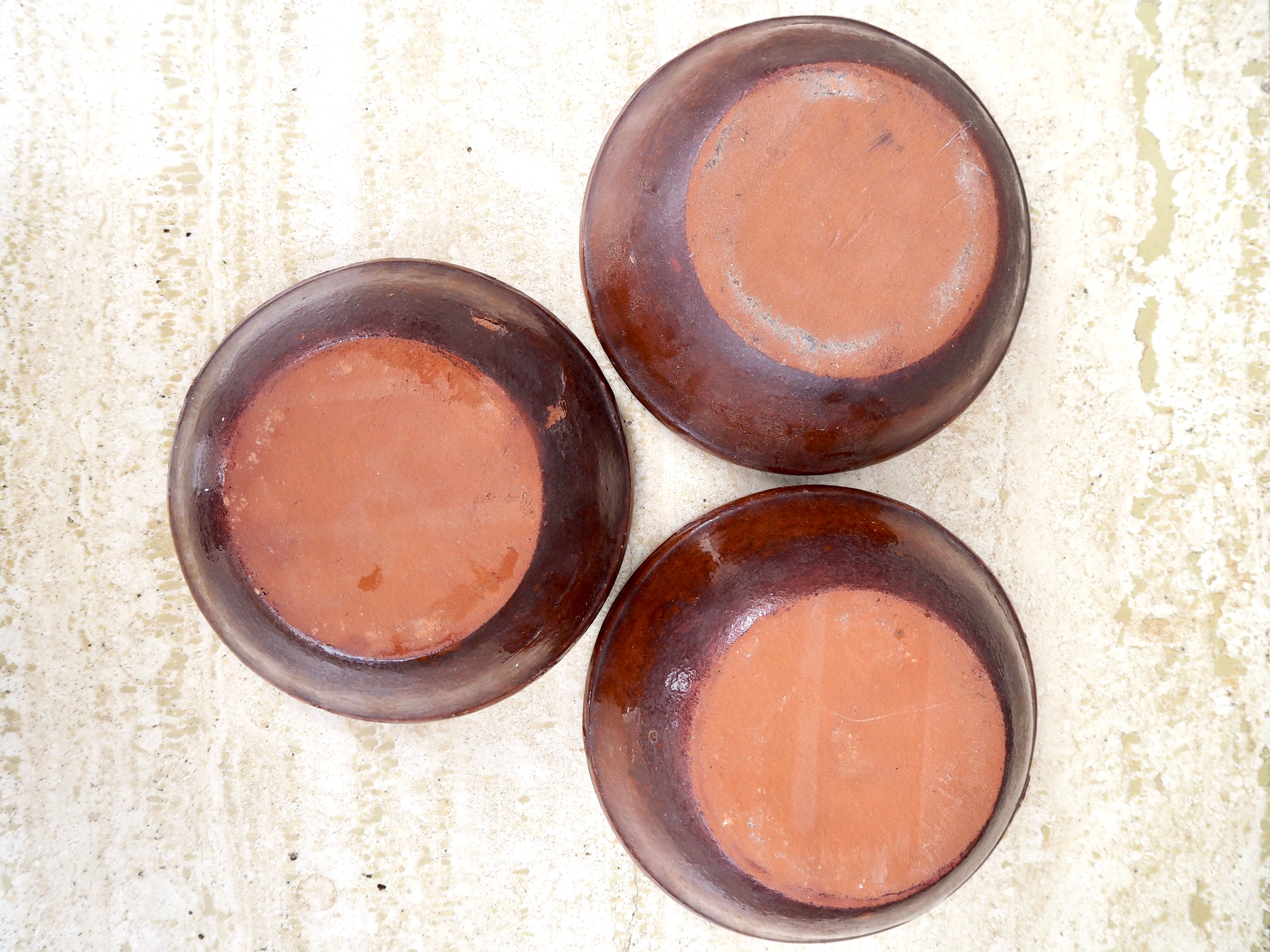 Set of 3 XL stoneware cups