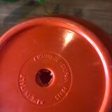 Vintage orange apple ice bucket