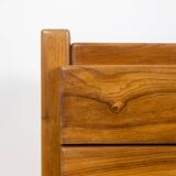 Regain House. Elm chest of drawers. Circa 1970.