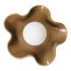 Square Coco Ceramic Wall Light - Chocolate Jelly