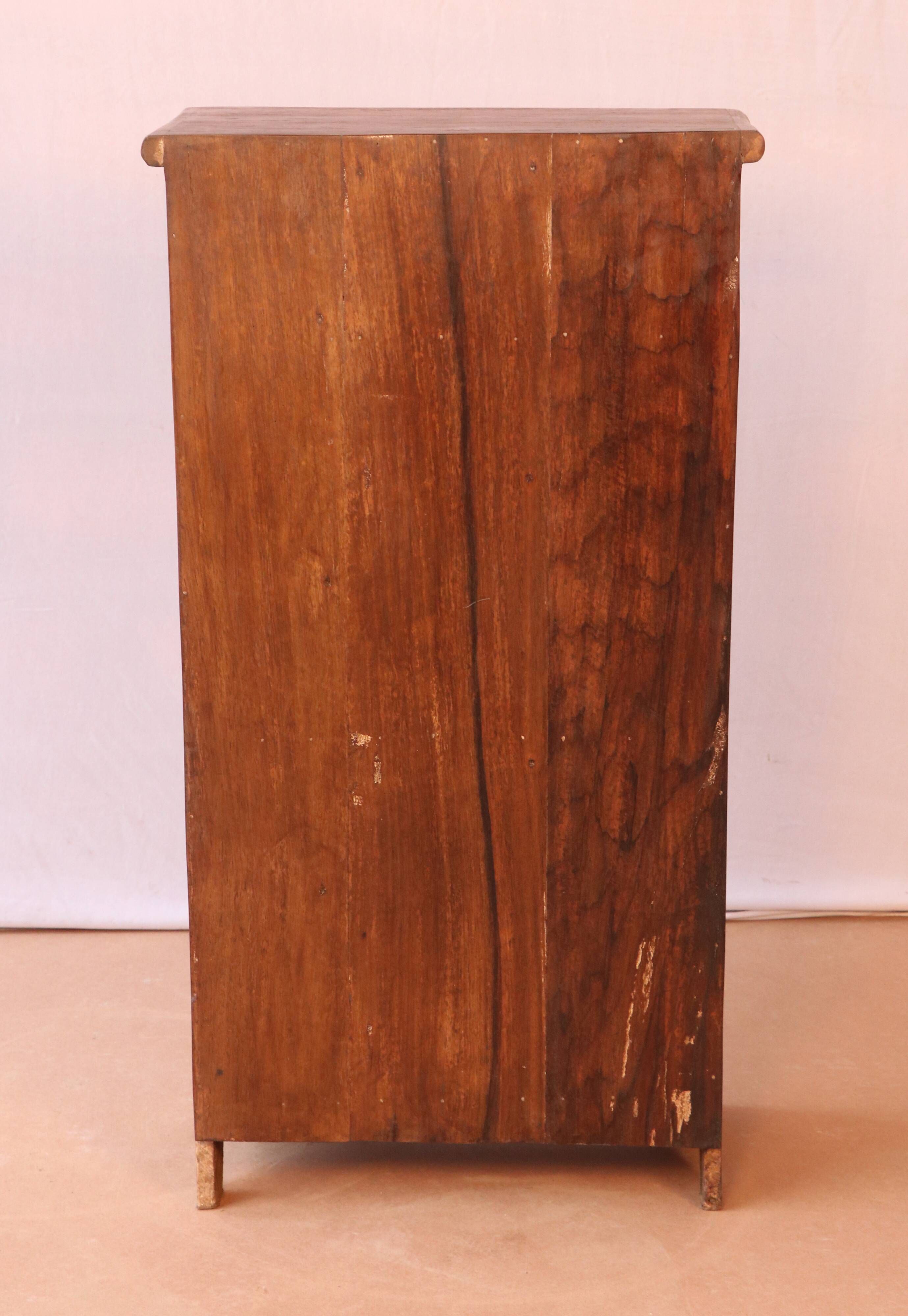Old Burmese teak cabinet