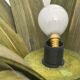 Lamp palm wood and rope