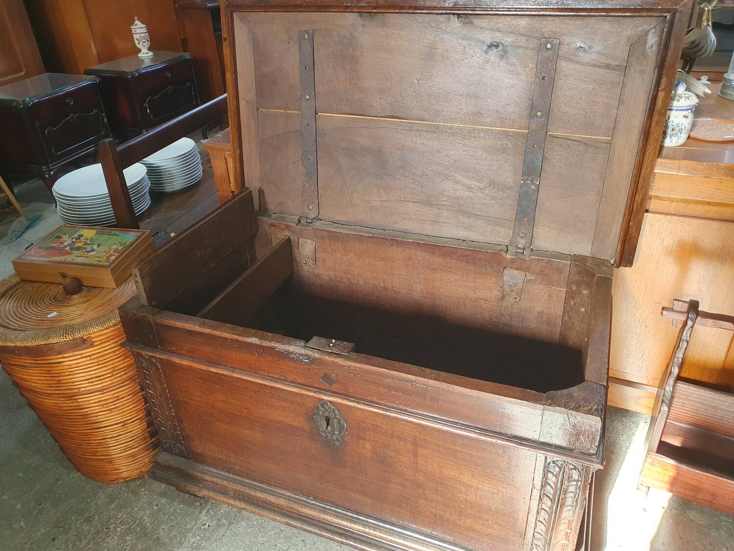 18th-century wedding chest
