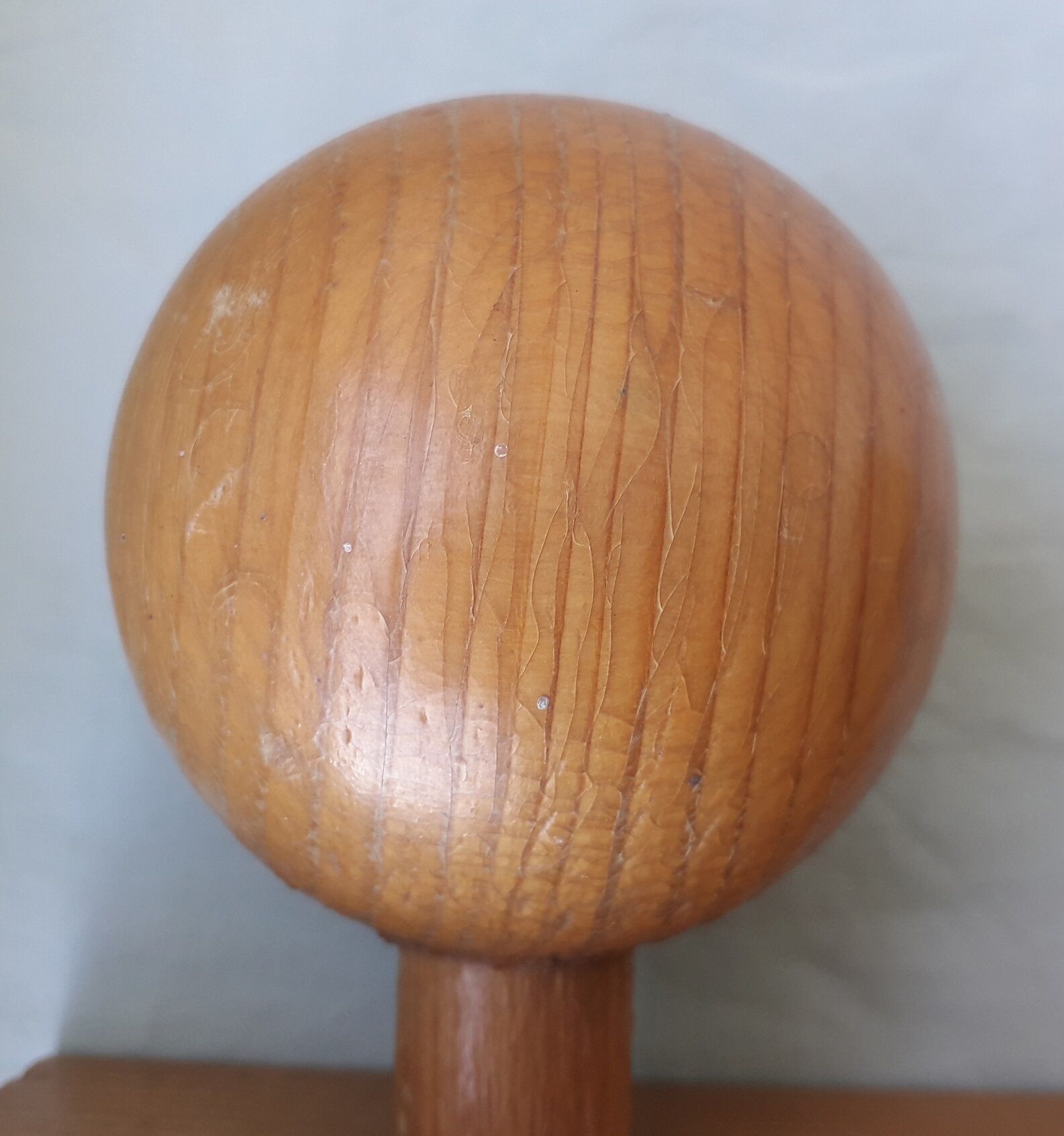 Wooden coat rack