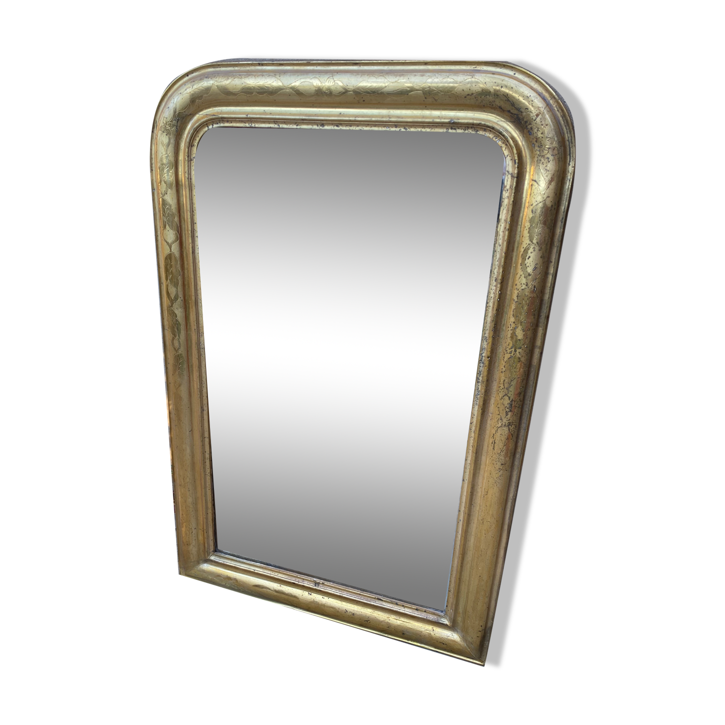Mirror louis Philippe gilded 108 x71