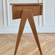 Small renovated vintage desk, Scandinavian style, 1950s-60s.