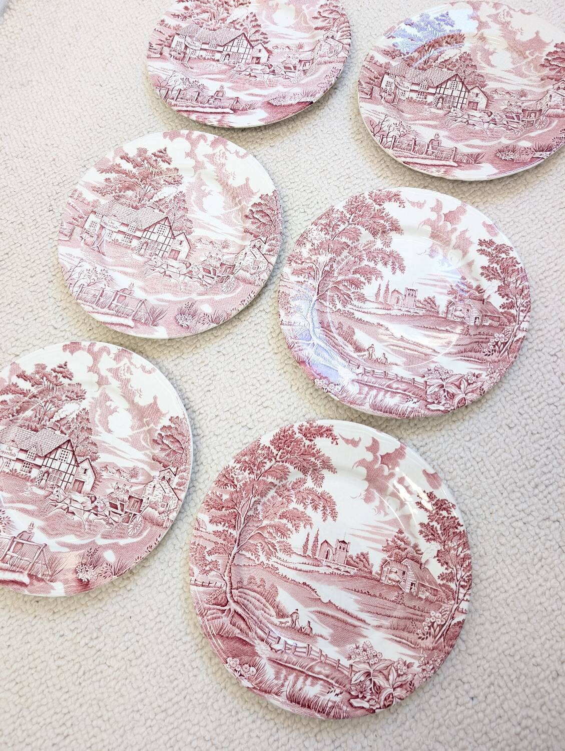 English style flat plates