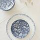 Lot de 6 soucoupes Royal Tudor, Velvet