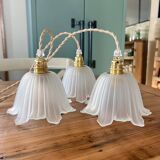 Vintage “tulip” portable lamp