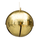 Adjustable spherical brass lamp by Münchner Werkstätten Germany 1970