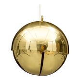 Lampe sphérique réglable en laiton de Münchner Werkstätten Allemagne 1970