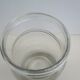 Pot ancien en verre soufflé, Gravé « 2 »