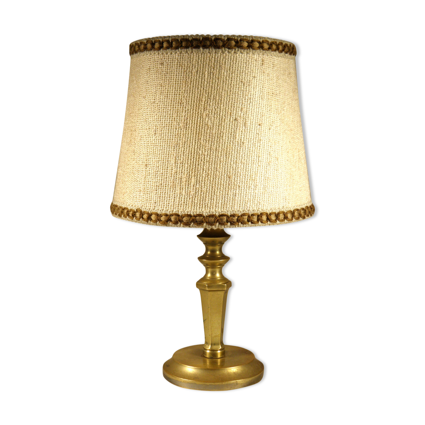 Brass table lamp