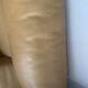 Roche Bobois beige leather sofa bed - Good condition