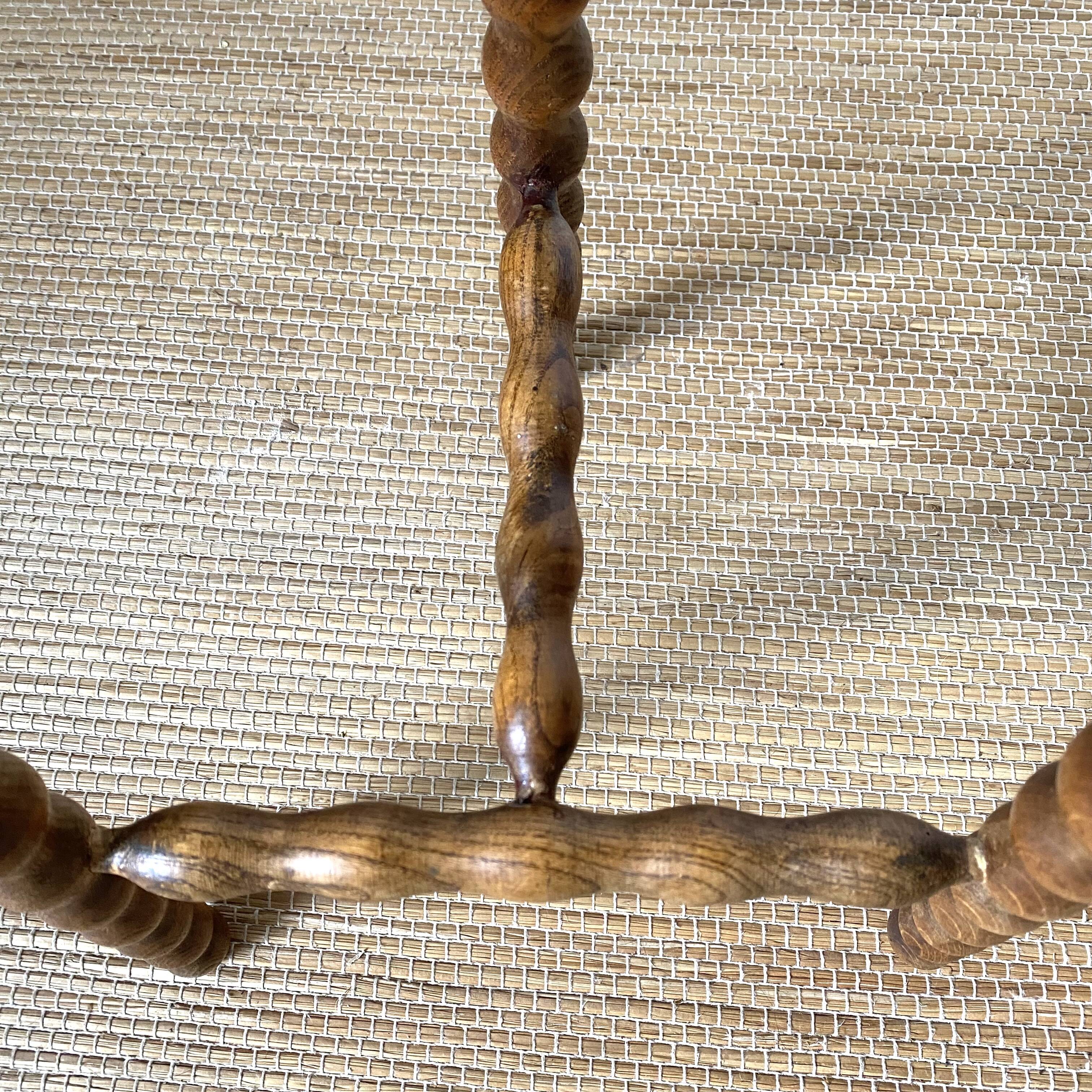 High tripod stool or plant holder