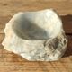 Empty pocket bowl and charging in natural raw Celestite 11 cm