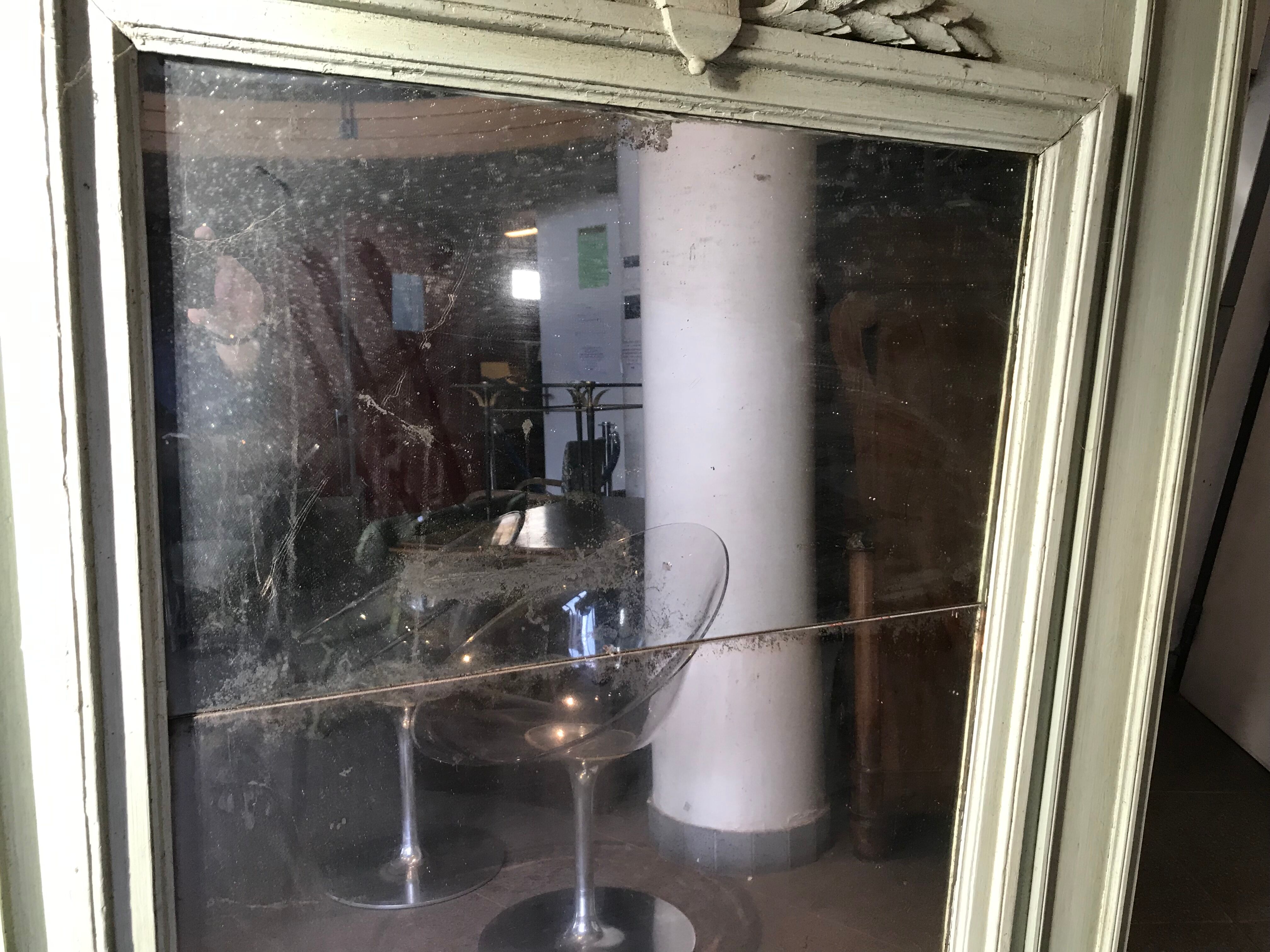 Trumeau mirror Louis XVI 18th century 107x165cm