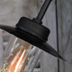 Gooseneck wall lamp