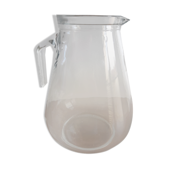 Vintage glass pitcher