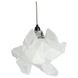 Labyrinth, Hazy, Artisan Light Sculpture with Protruding Fixture, By Republiken