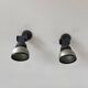 Pair of adjustable vintage wall lights, lacquered metal, Lita France 1980
