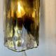 Murano & Brass Wall Lamps by J.T. Kalmar, Austria, 1960s