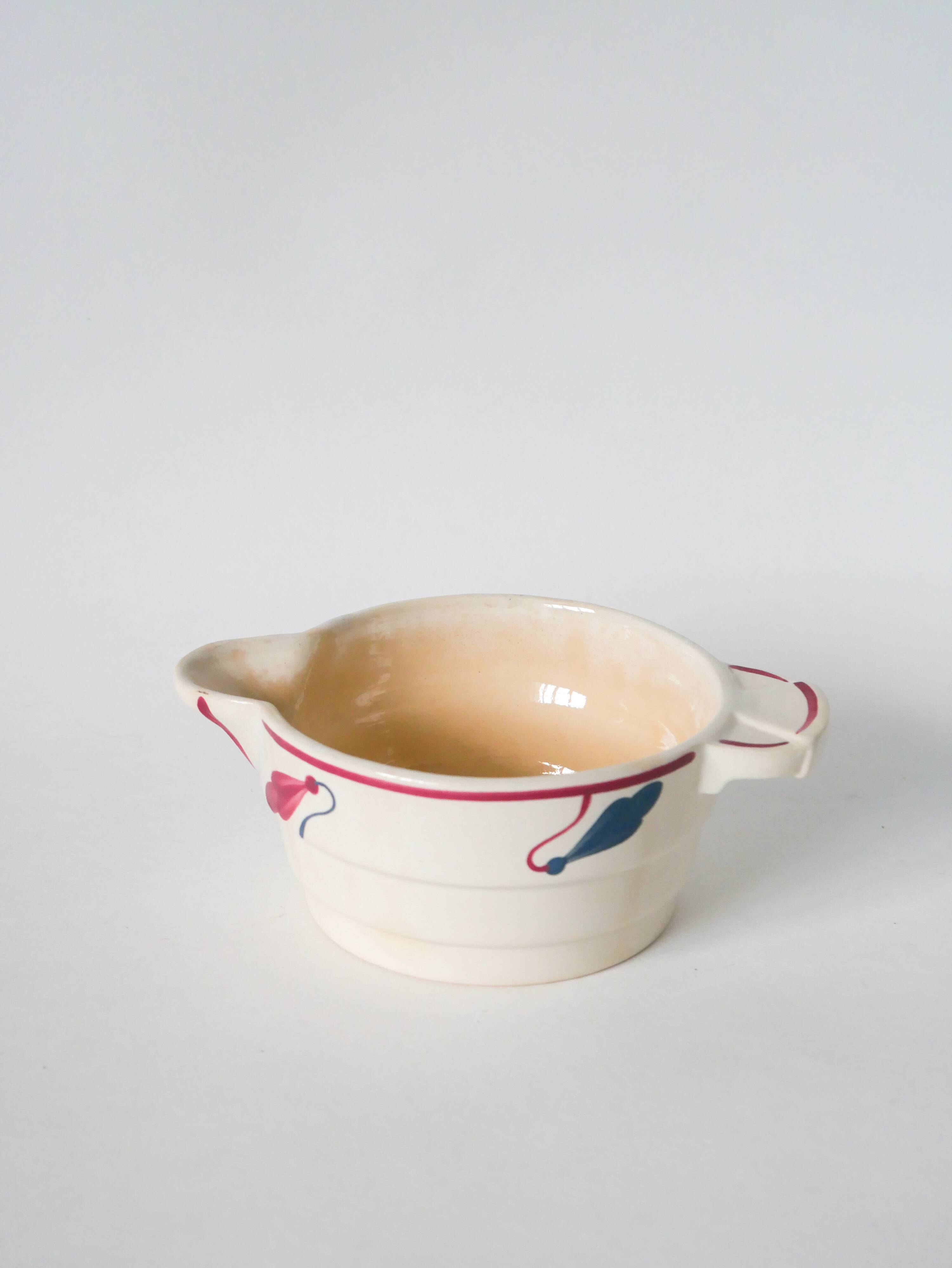 Givors gravy boat, Perce-neige model, 1950