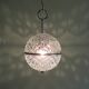 Spherical suspension in cut glass, Belgium 1960-1970