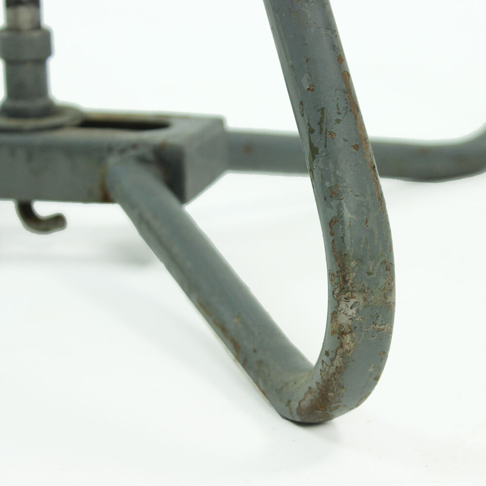 Chaise de tramway en fibre de verre et métal gris par Miroslav Navratil pour vertex 1960s