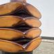 Cari Zalloni yellow brown ceramic lamp foot 1970