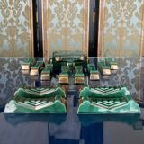 Knife holder + Art Deco bottle coaster