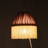 Petite baladeuse fleurie avec finition franges