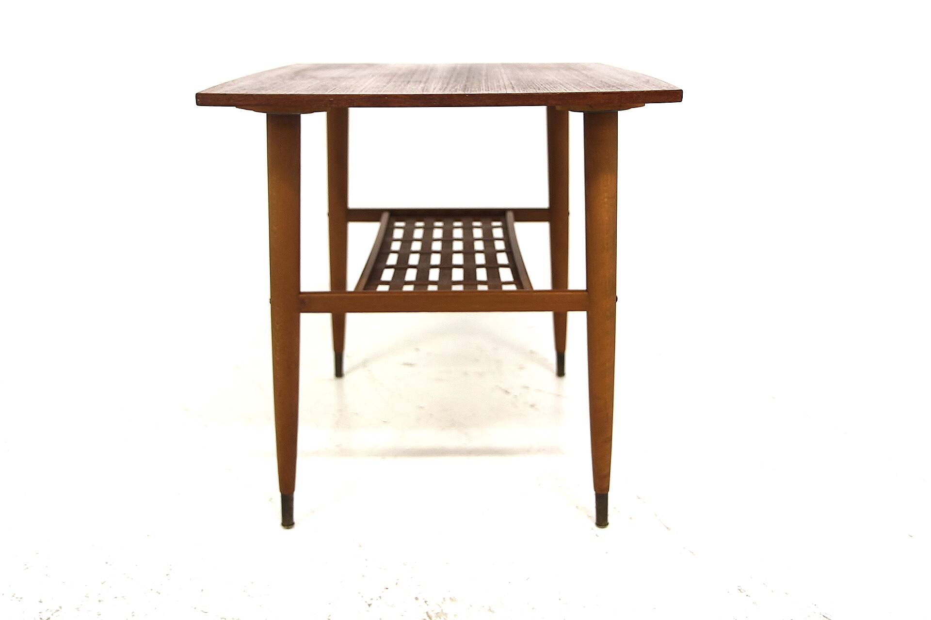 Scandinavian teak side table, Sweden, 1950.