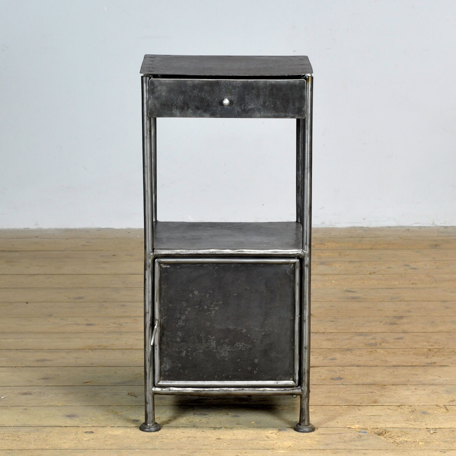 Iron Nightstand, circa 1920