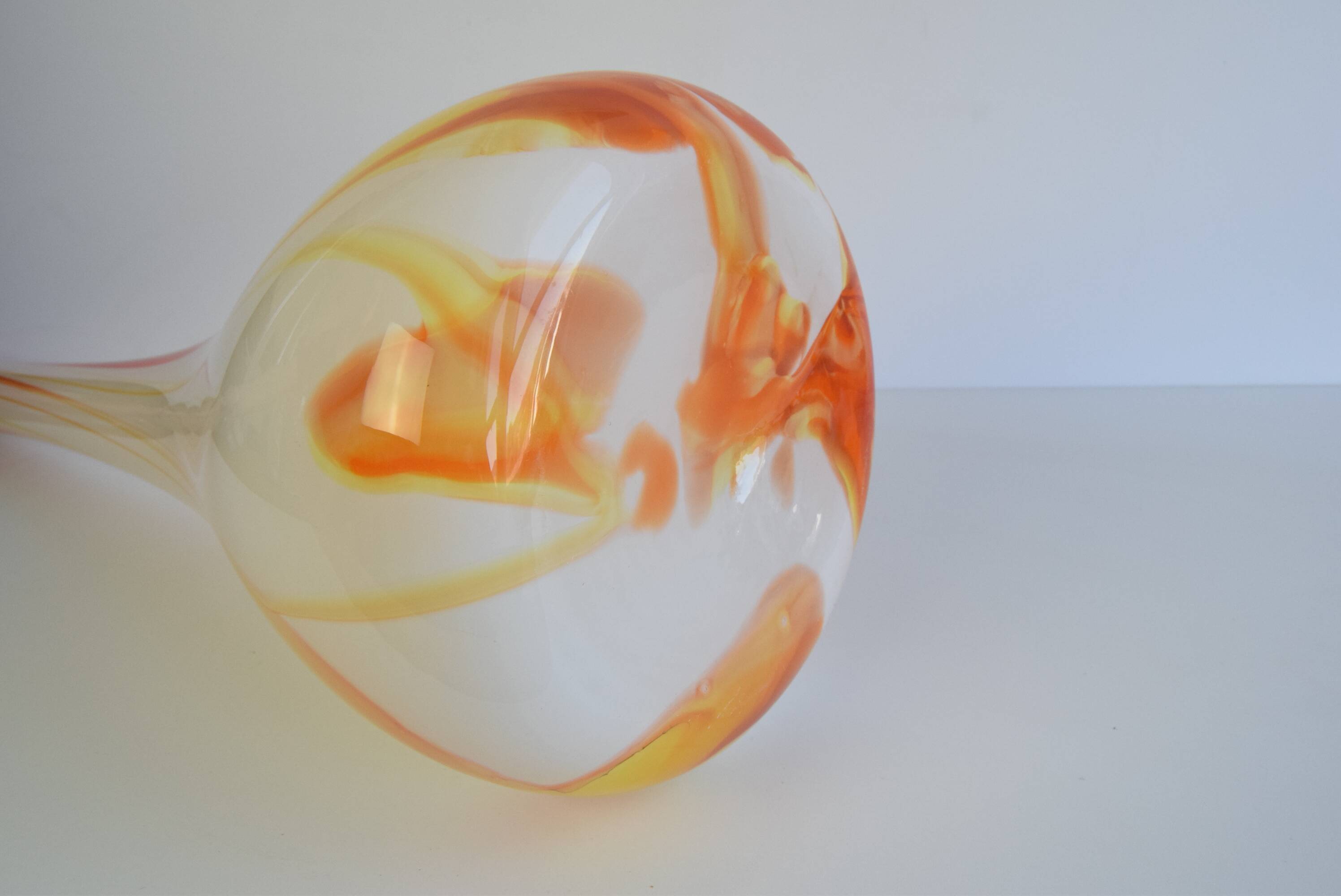 Large Design Annealed Vase, Czechoslovakia, 1970's.