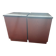 Pair of small storage boxes / bedside tables 45x45 cm it