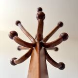 Wooden coat rack