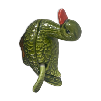 Gravy boat in slipware