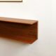 Walter Wirz Regal wall shelf for Wilhelm Renz in teak