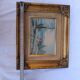Small old painting signed