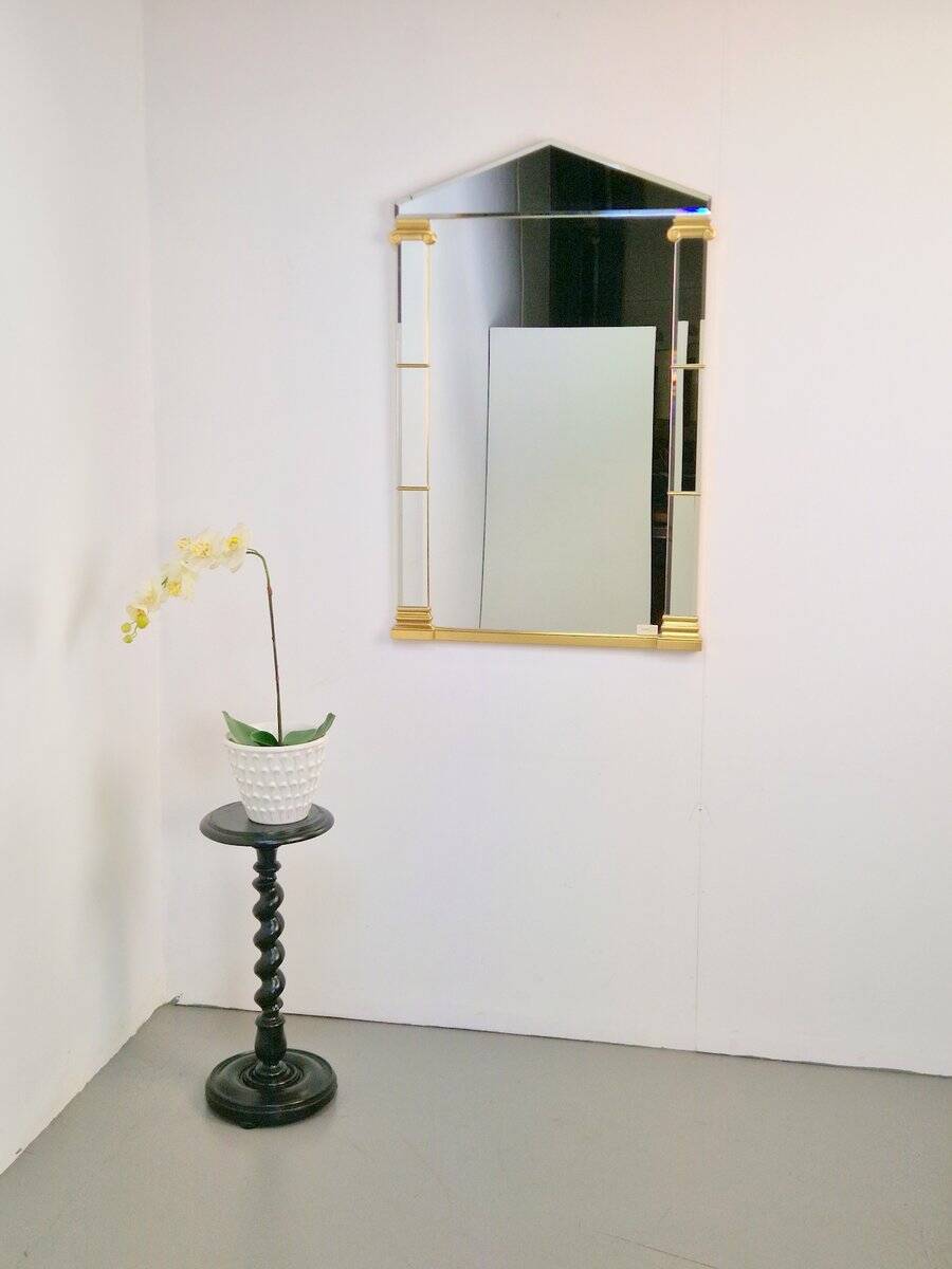 Hollywood Regency Gilded Mirror from Deknudt, Belgium, 1970