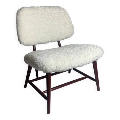 Fauteuil scandinave suédois du milieu du siècle par Alf Svensson, Modèle Teve, 1950