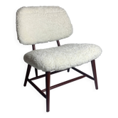 Scandinavian Swedish midcentury lounge or easy chair by Alf Svensson, Model Teve, 1950s