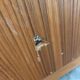Meuble d'angle vintage dyrlund en teck /. armoire